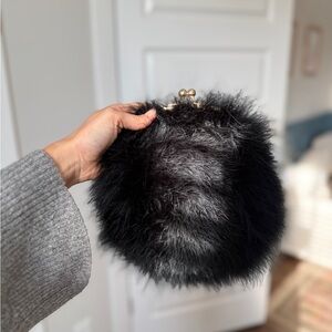Dana Stein Turkey Feather Purse